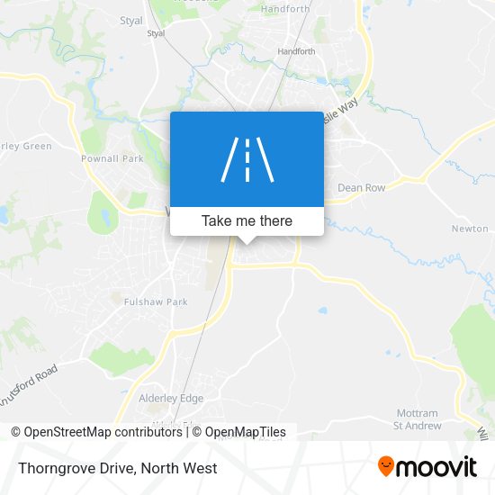 Thorngrove Drive map