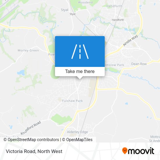 Victoria Road map