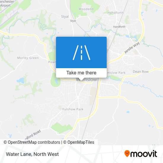 Water Lane map
