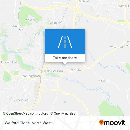Welford Close map