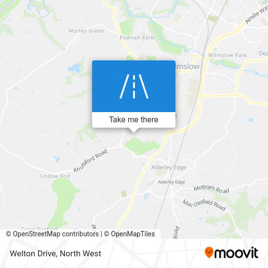 Welton Drive map