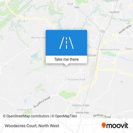 Woodacres Court map