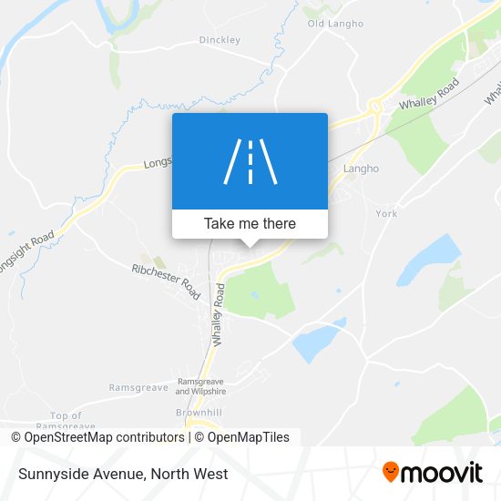 Sunnyside Avenue map