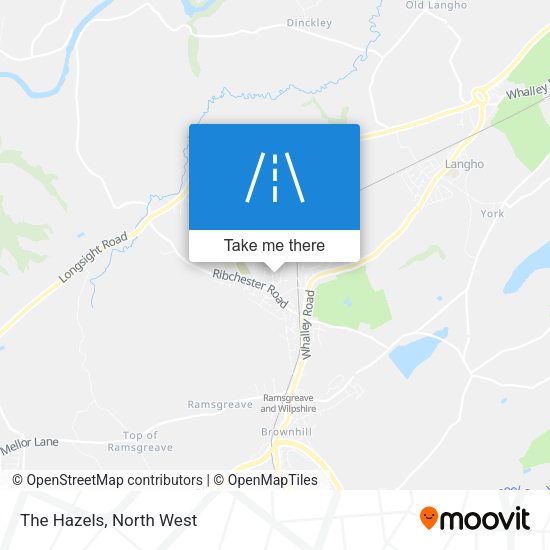 The Hazels map
