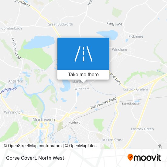 Gorse Covert map