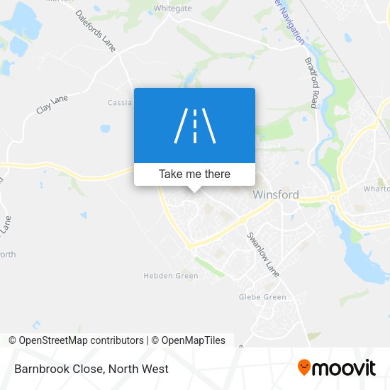 Barnbrook Close map