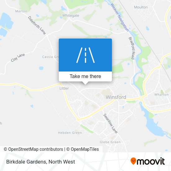 Birkdale Gardens map