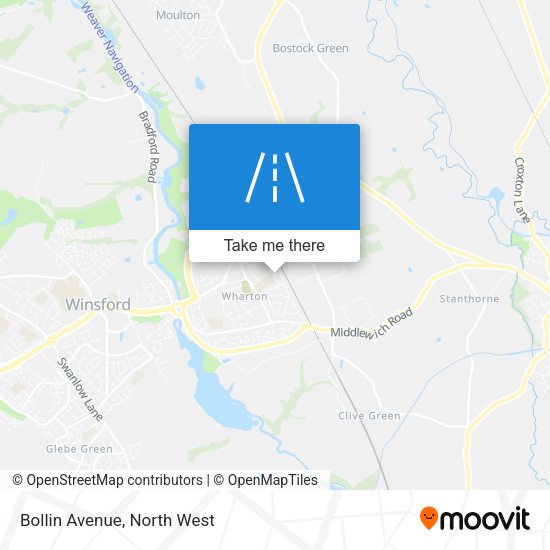 Bollin Avenue map