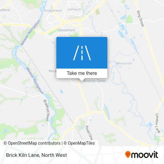 Brick Kiln Lane map