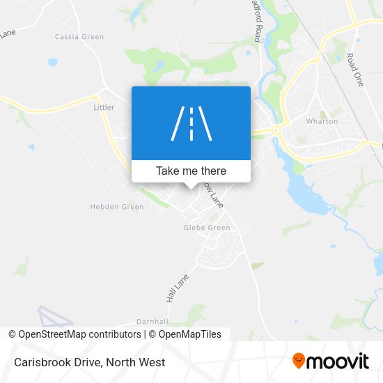 Carisbrook Drive map