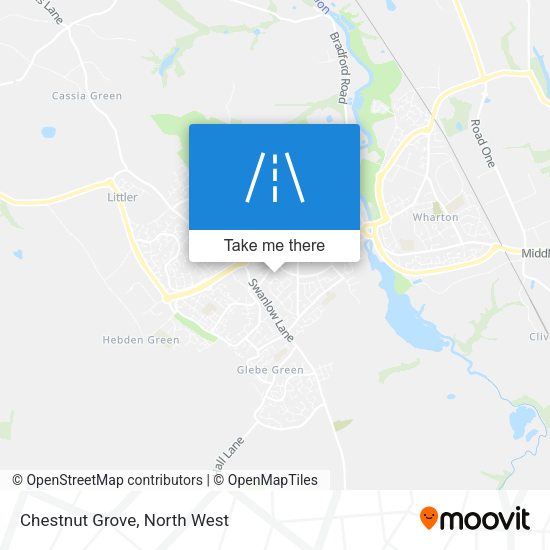 Chestnut Grove map
