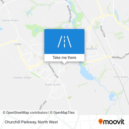 Churchill Parkway map
