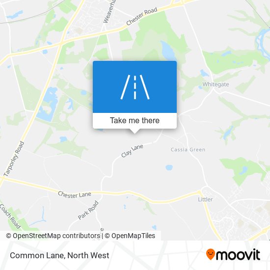 Common Lane map