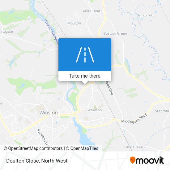 Doulton Close map