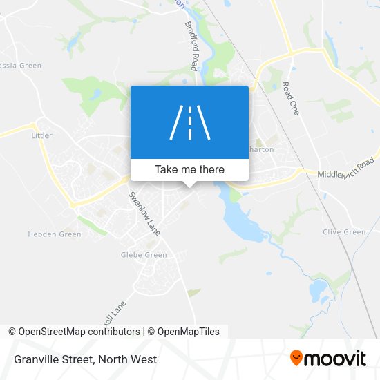 Granville Street map