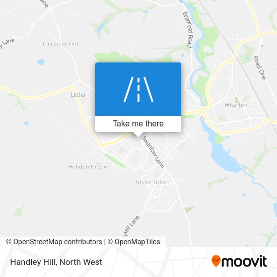 Handley Hill map