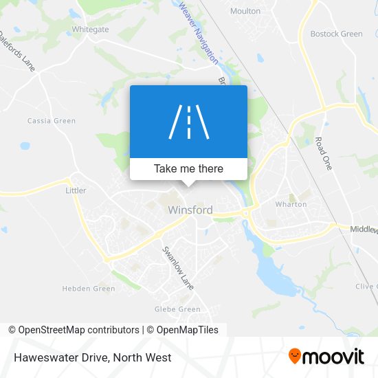 Haweswater Drive map