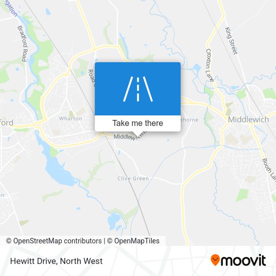 Hewitt Drive map