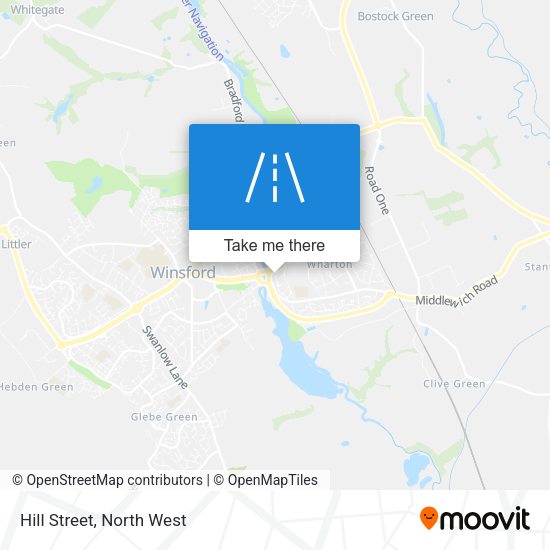 Hill Street map