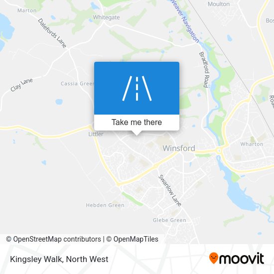 Kingsley Walk map