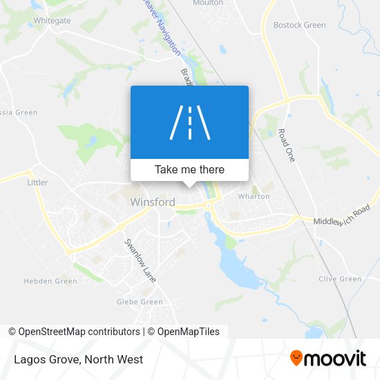 Lagos Grove map