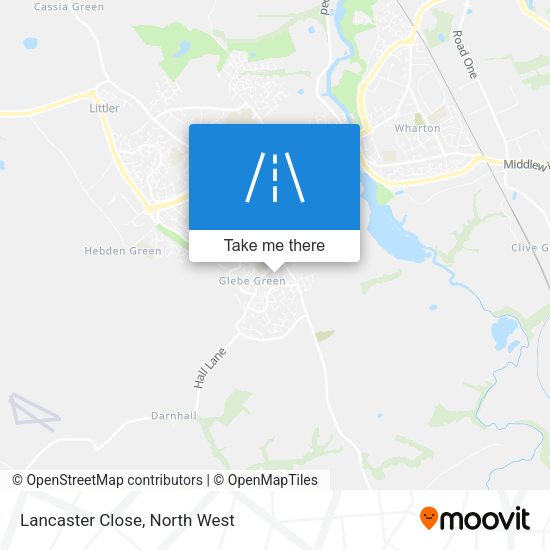 Lancaster Close map