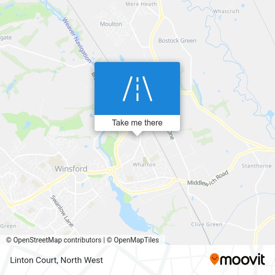 Linton Court map