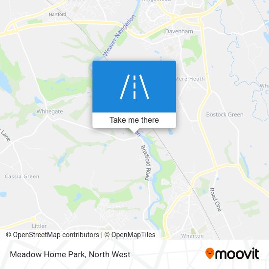 Meadow Home Park map