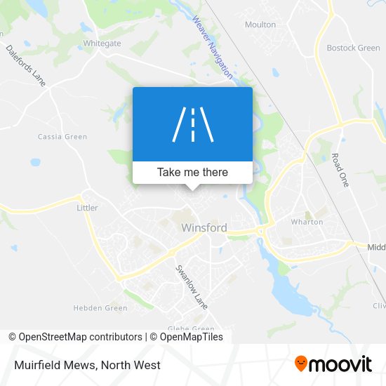 Muirfield Mews map