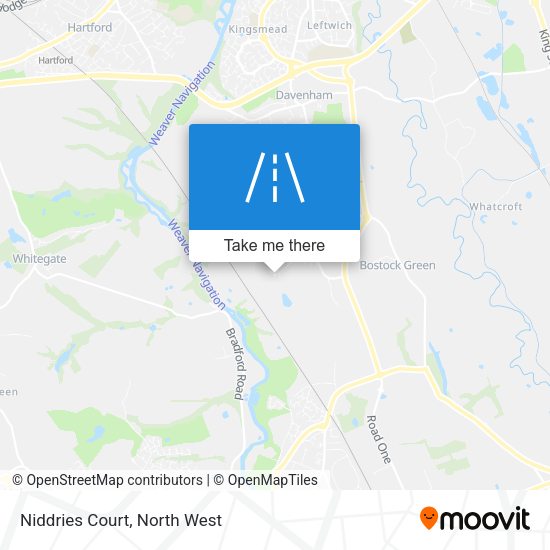 Niddries Court map