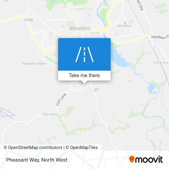 Pheasant Way map