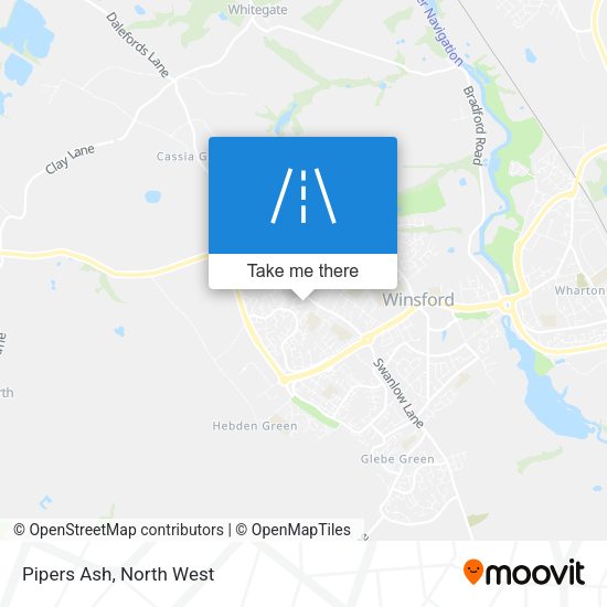 Pipers Ash map