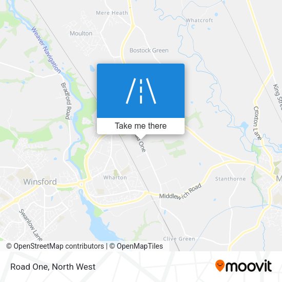 Road One map