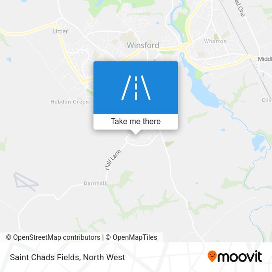 Saint Chads Fields map
