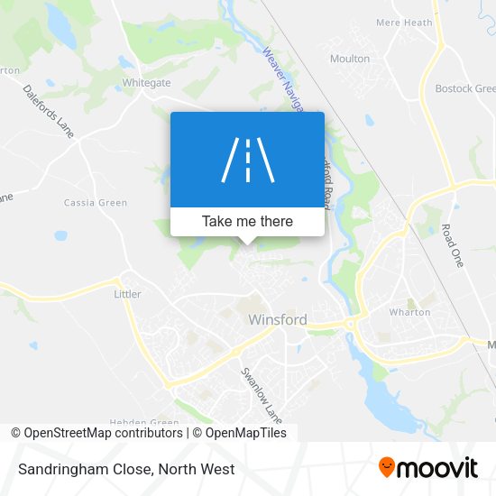 Sandringham Close map