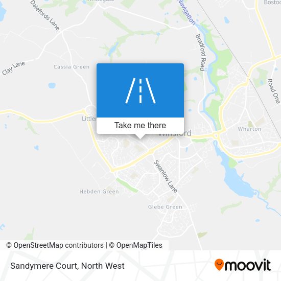 Sandymere Court map