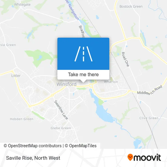 Saville Rise map