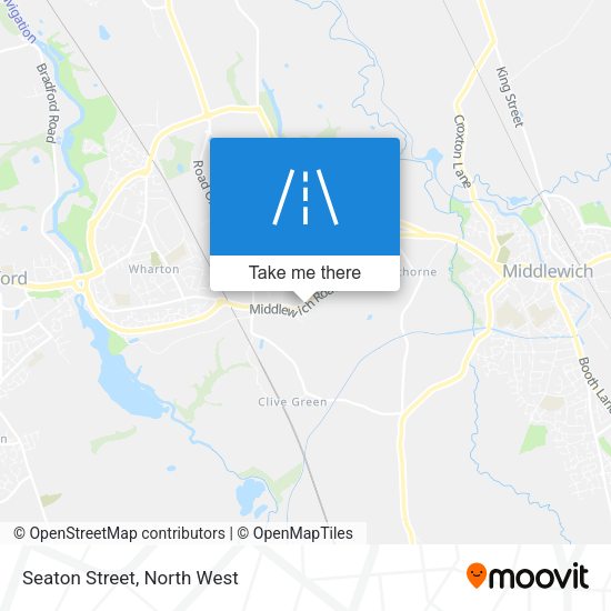Seaton Street map