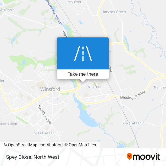 Spey Close map