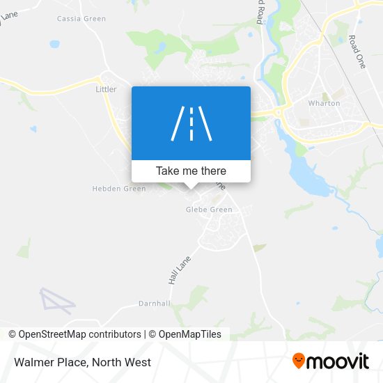 Walmer Place map