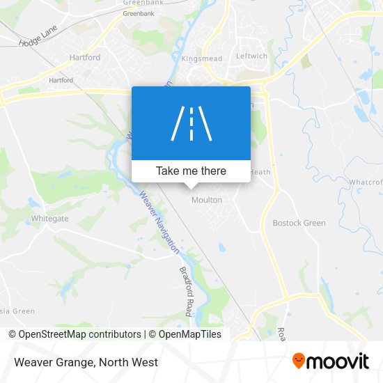Weaver Grange map