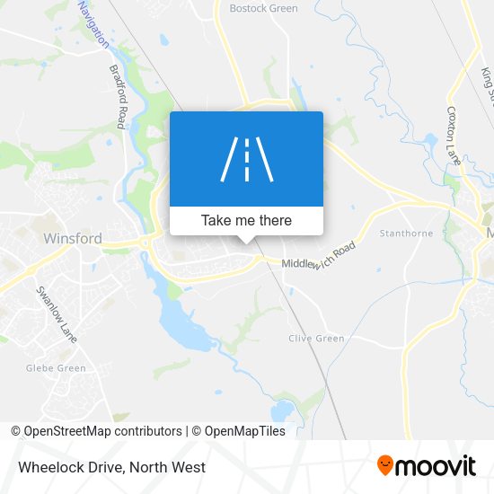 Wheelock Drive map