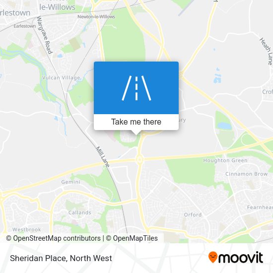 Sheridan Place map