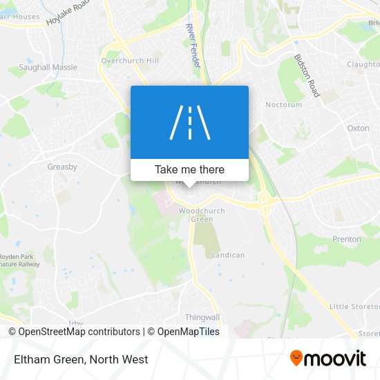 Eltham Green map