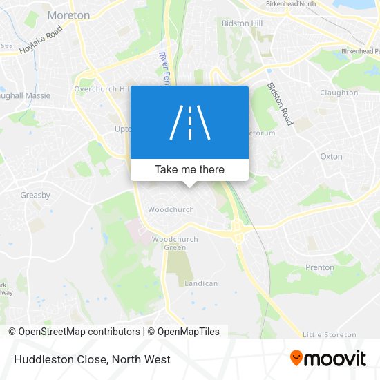 Huddleston Close map