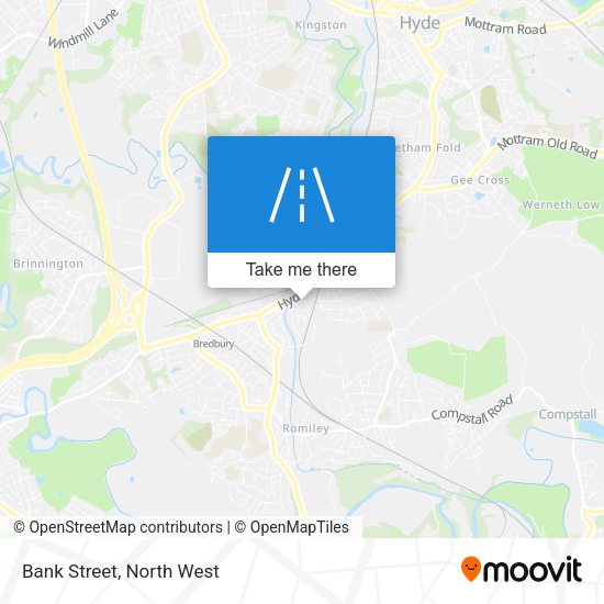 Bank Street map