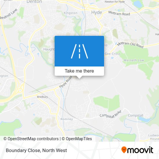 Boundary Close map