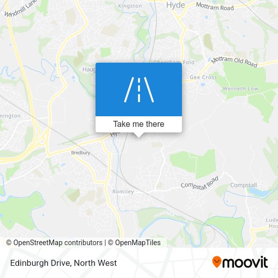 Edinburgh Drive map
