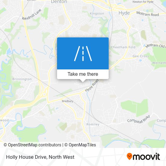 Holly House Drive map