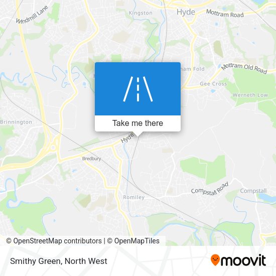 Smithy Green map